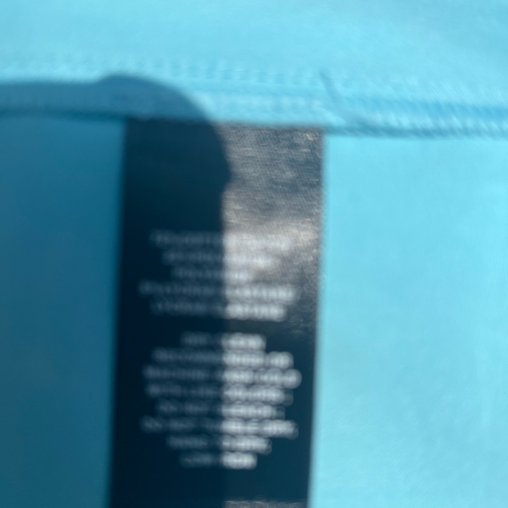 LAFAYETTE 148 NEW YORK NEW ITALIAN COTTON STRETCH BLOUSE IN LAGOON SIZE SMALL - Picture 11 of 13